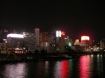 駒形橋から見た浅草方面の夜景